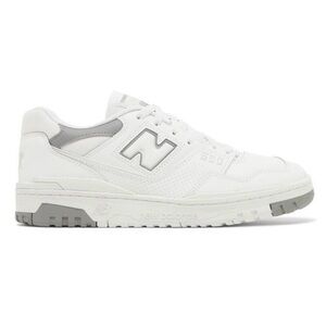New Balance 550 ‘White Shadow Grey’ Mens 13 Sneakers BB550SWA New In Damaged Box